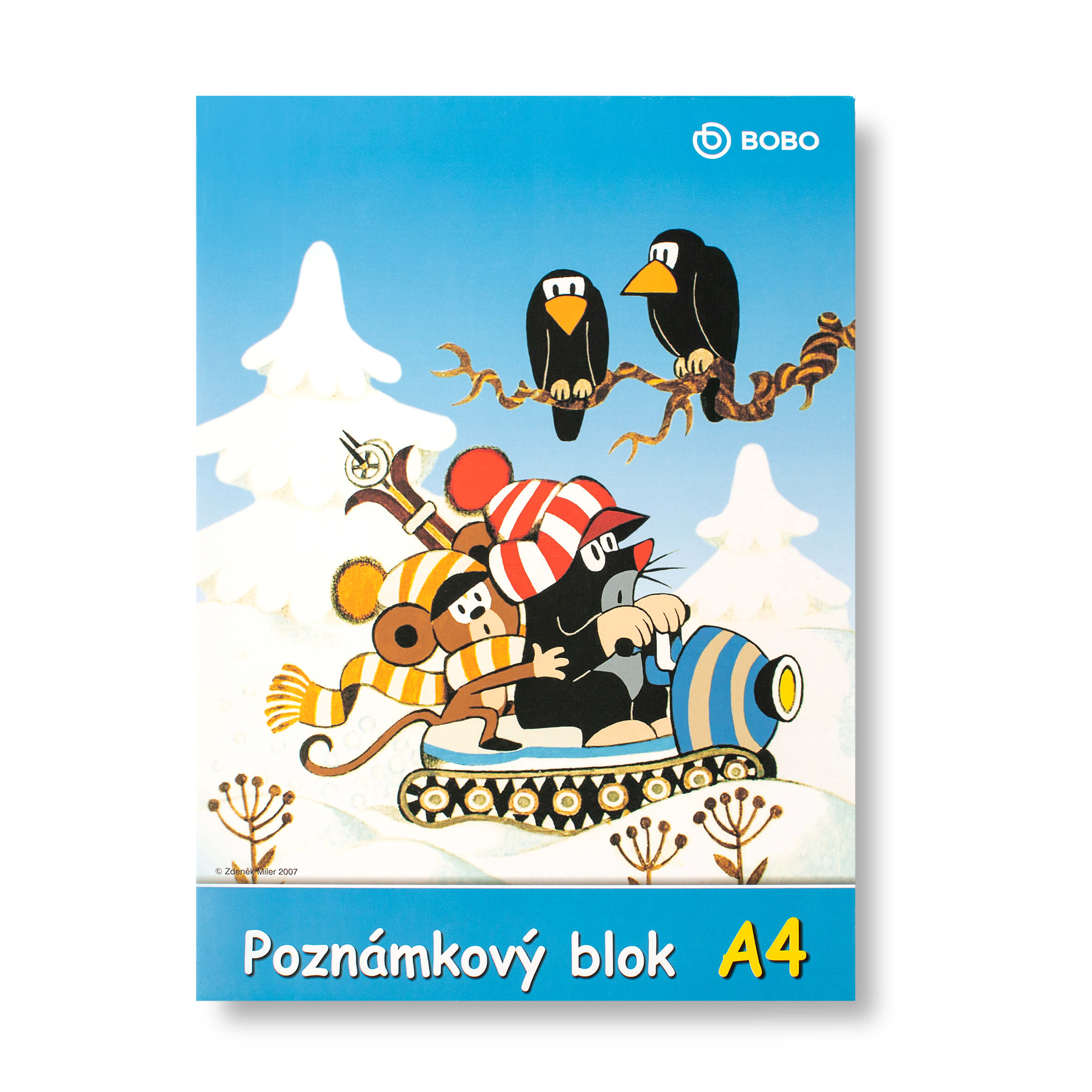 BOBO poznámkový blok KRTEK A4 čistý