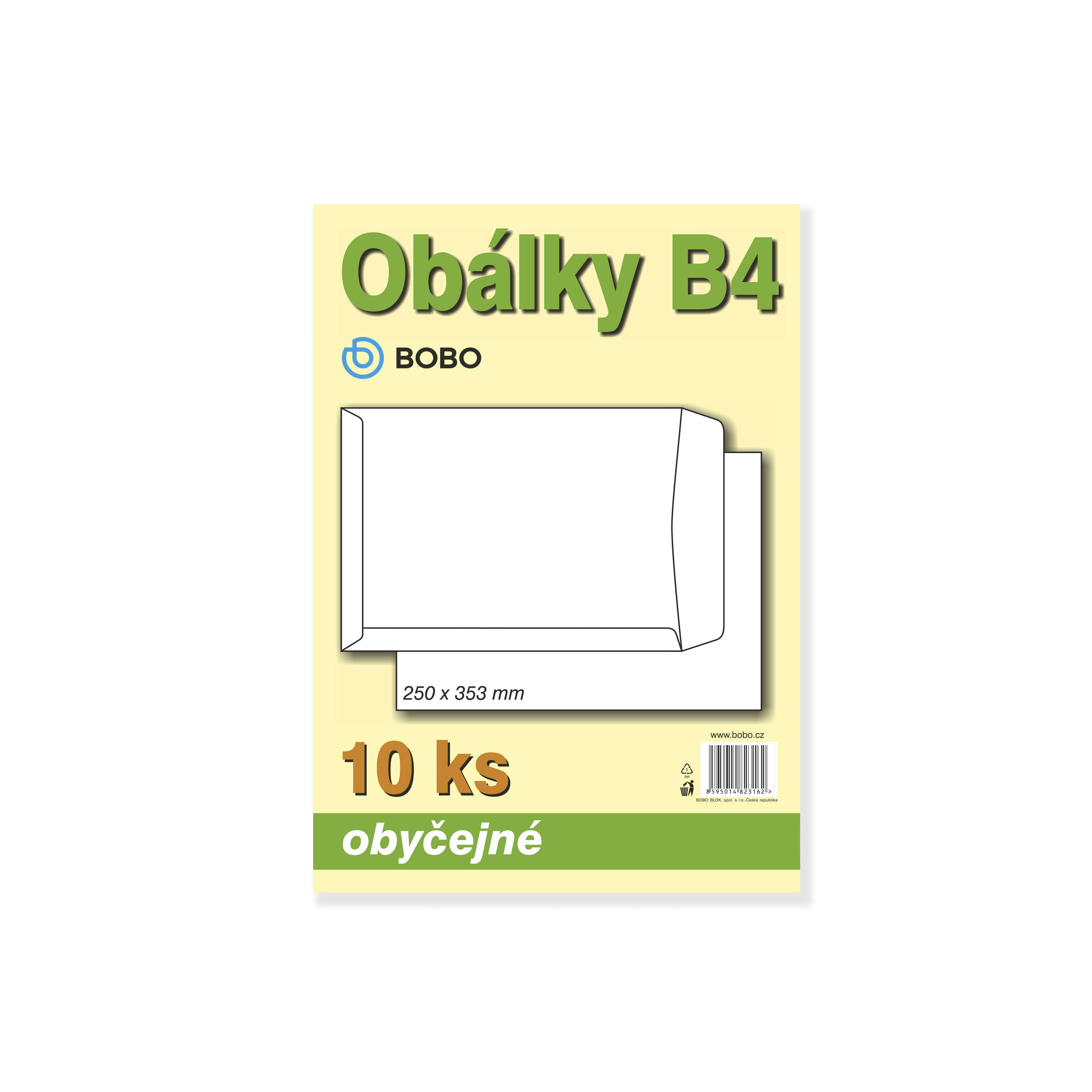 BOBO Obálky B4-obyčejné