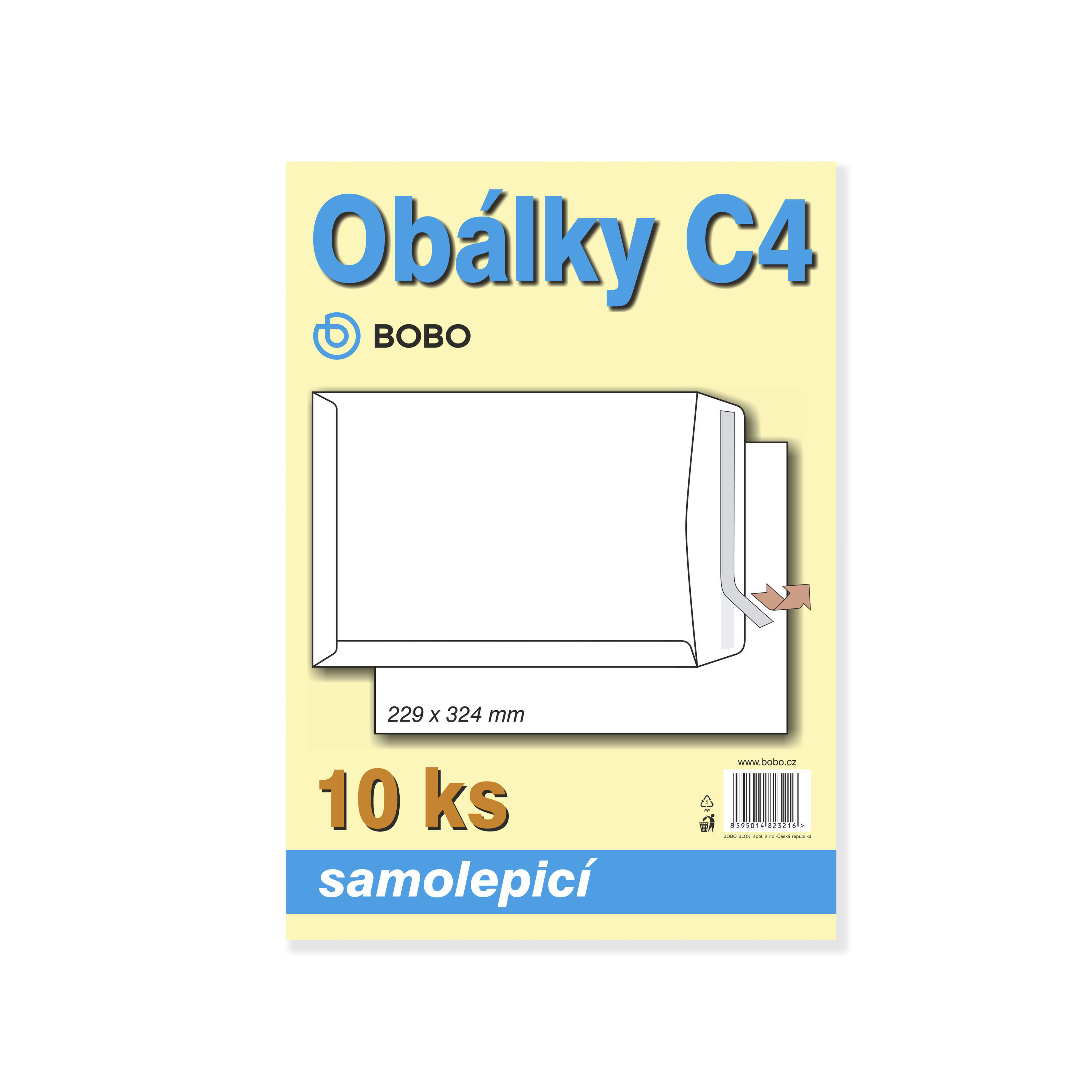 BOBO Obálky C4-samolepící