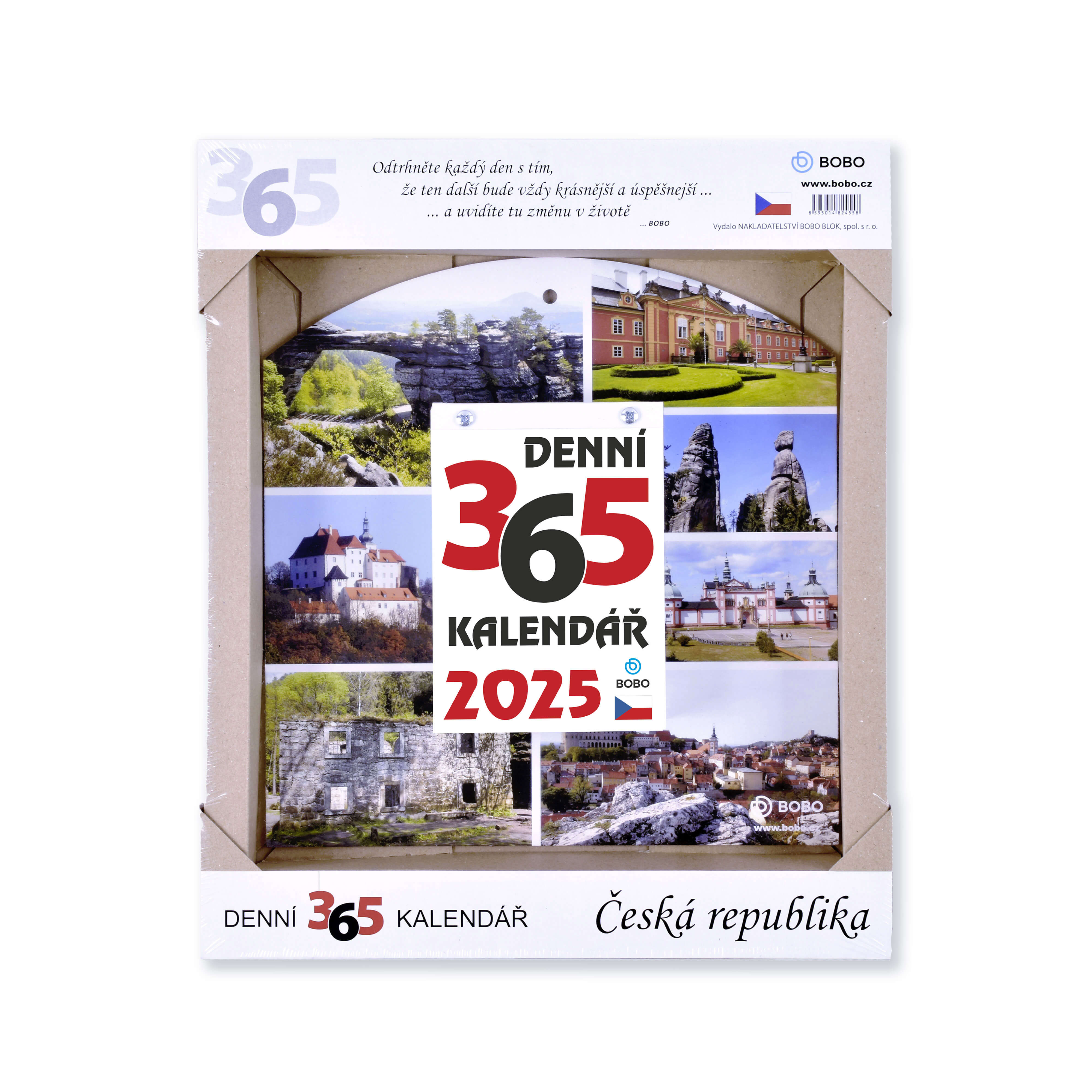 BOBO denní trhací Kalendář 365 Česká republika 2025