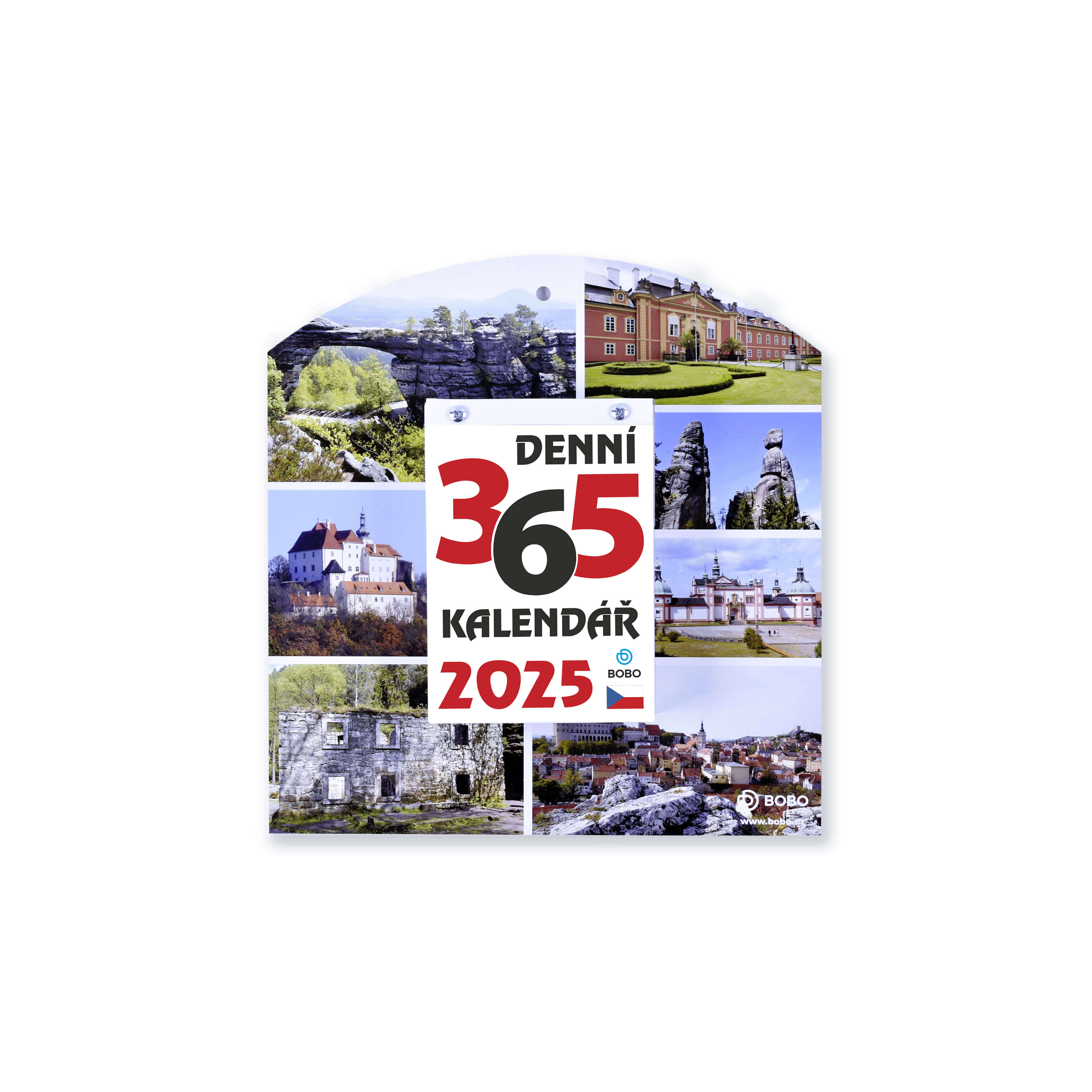 BOBO denní trhací Kalendář 365 Česká republika 2025