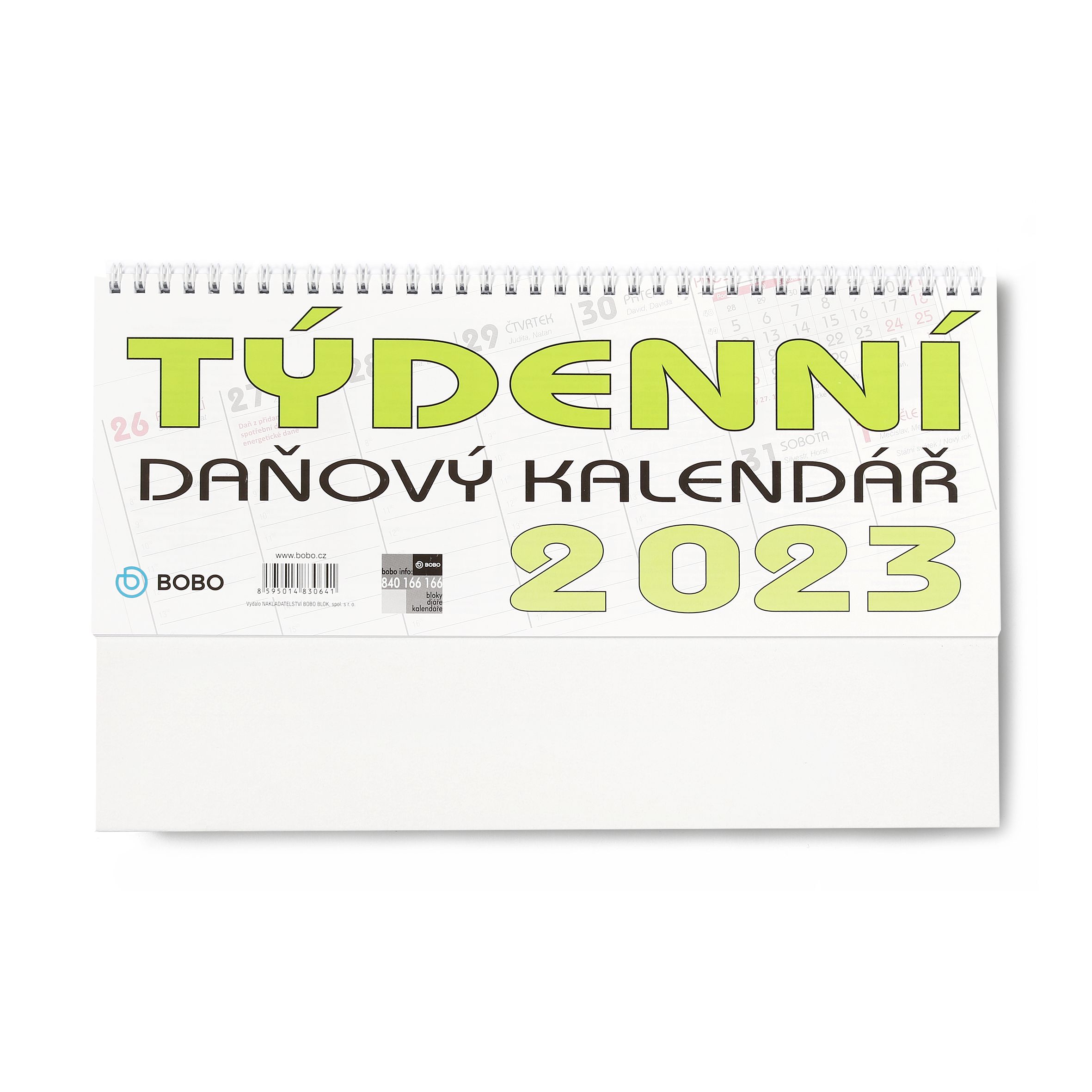 BOBO Stolní daňový kalendář 2023