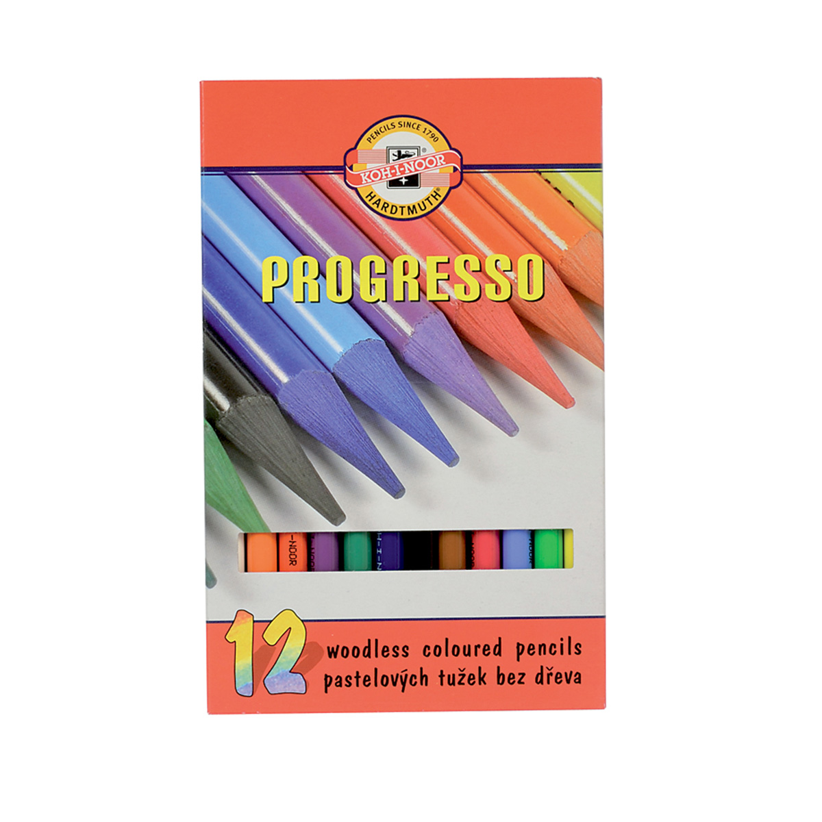 Koh-i-noor pastelky 8756 PROGRESSO 12ks